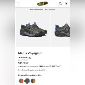 KEEN Voyageur Hiking Shoes